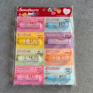 Sweethearts Lip Balm Tear & Share Set Valentine’s Day Chapstick